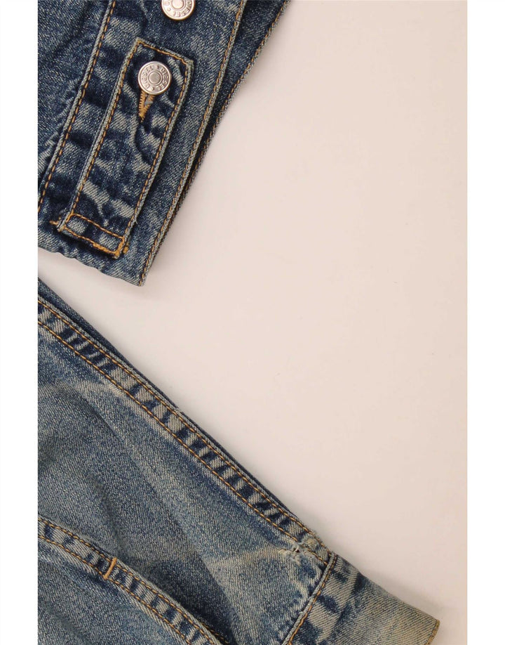 Jaqueta jeans Diesel Boys 11-12 anos XL azul algodão