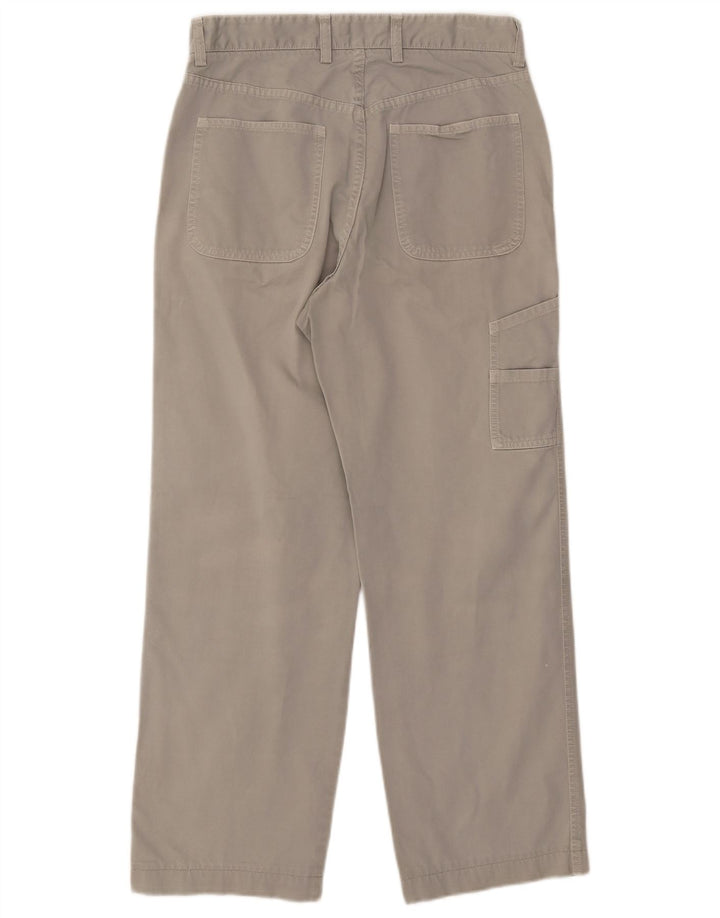 Calça cargo reta masculina Powell W32 L28 cinza