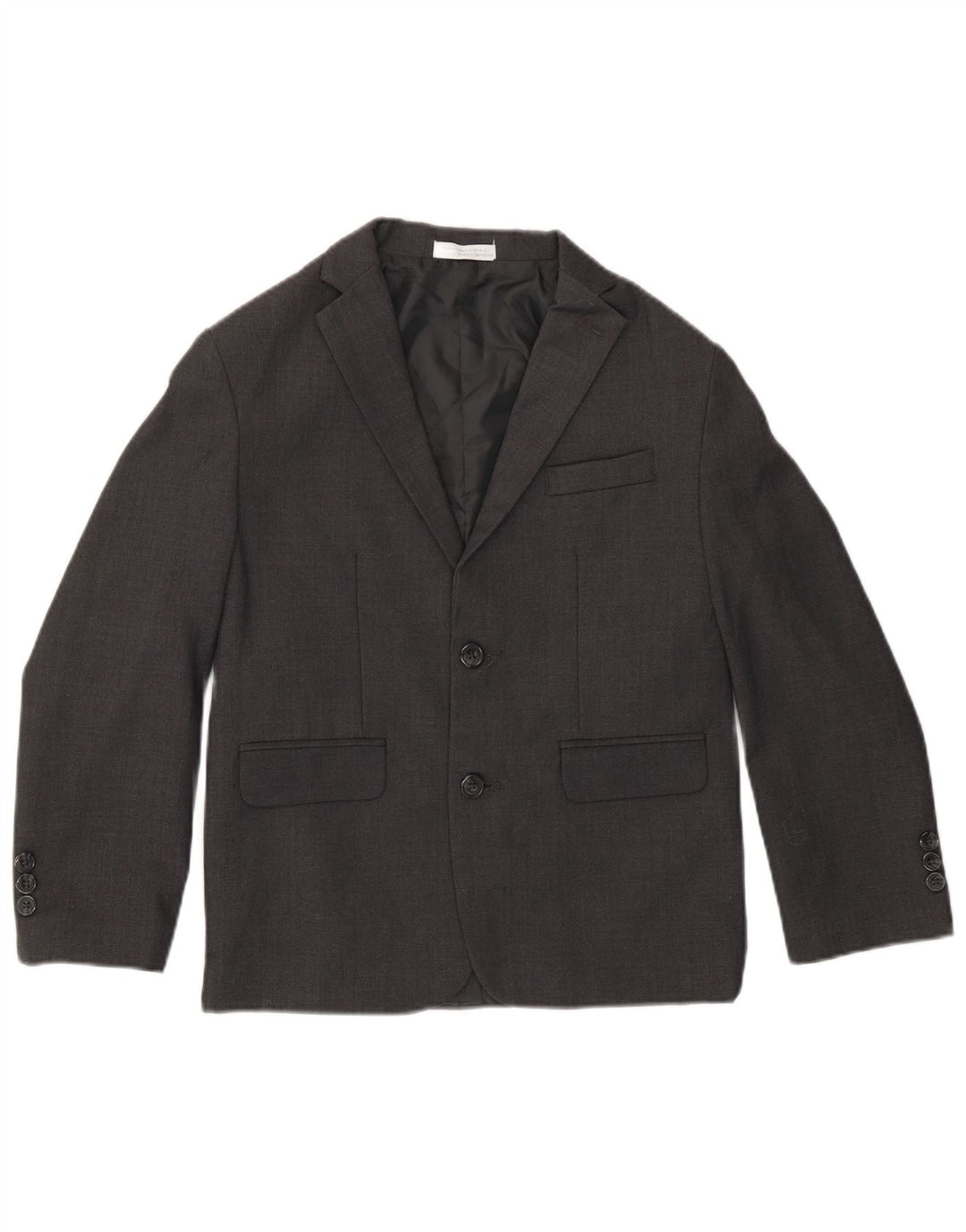 Jaqueta blazer Izod Boys Husky com 2 botões 9-10 anos poliéster cinza