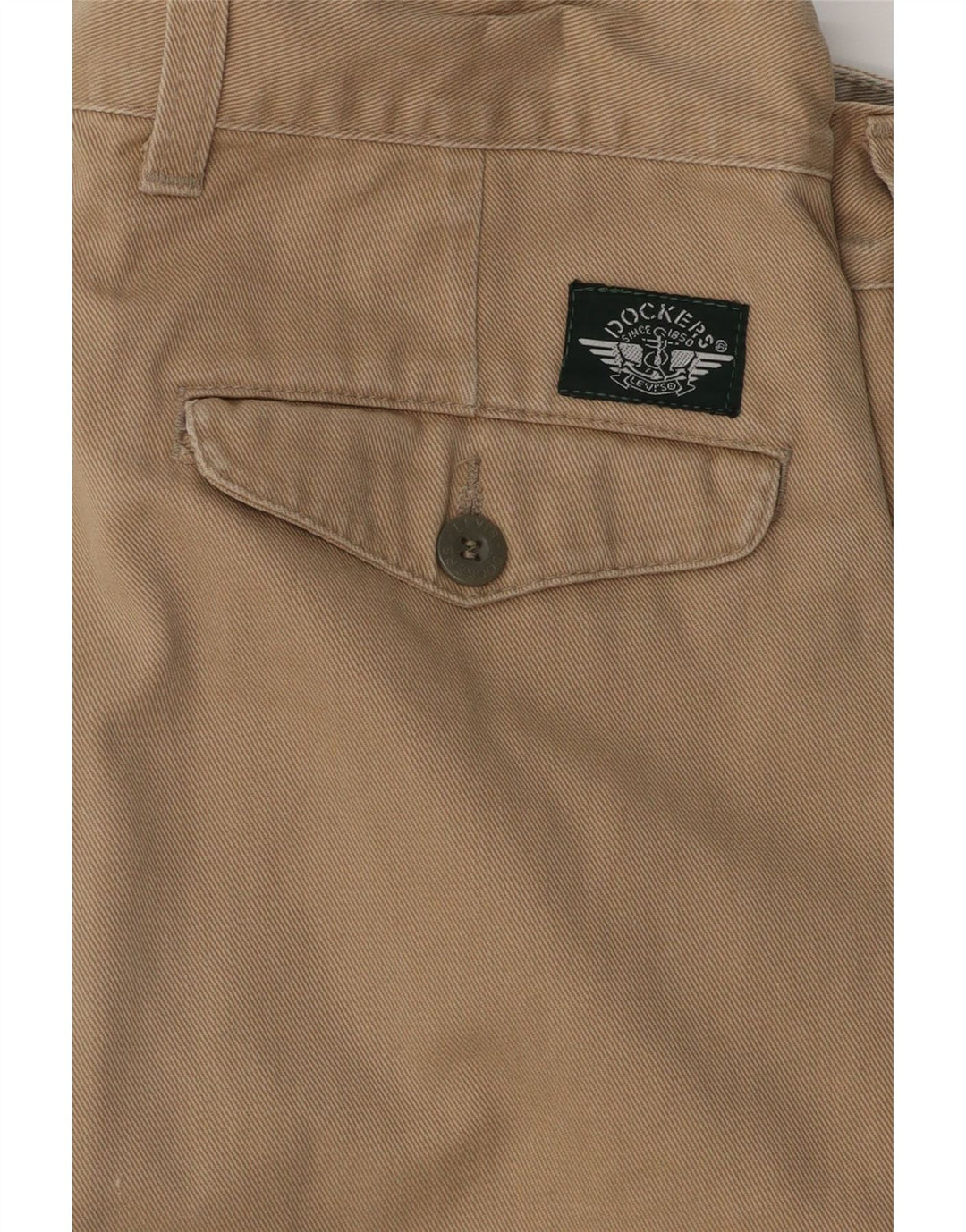 Calça Chino Masculina DOCKERS Pegged W30 L31 Bege