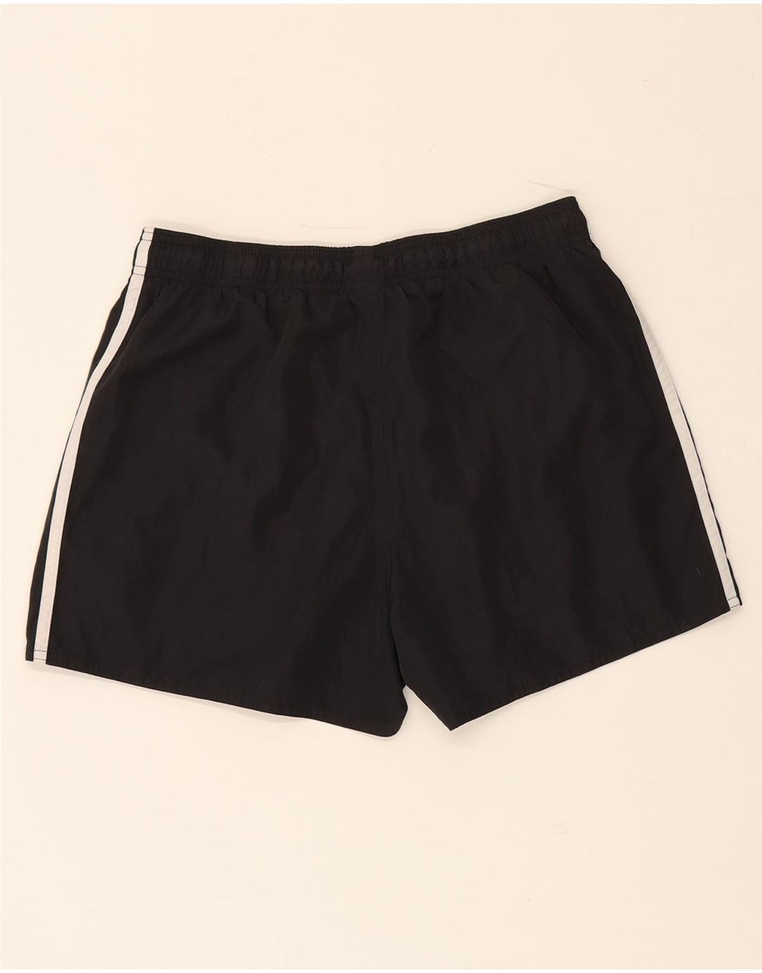 Shorts esportivos femininos Adidas UK 12 poliéster preto médio