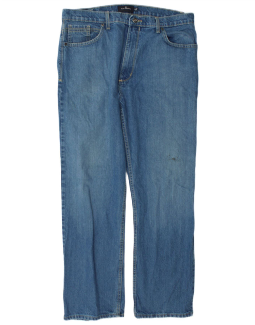 Jeans Marks & Spencer Masculino Blue Harbor Straight W36 L31 Azul Algodão