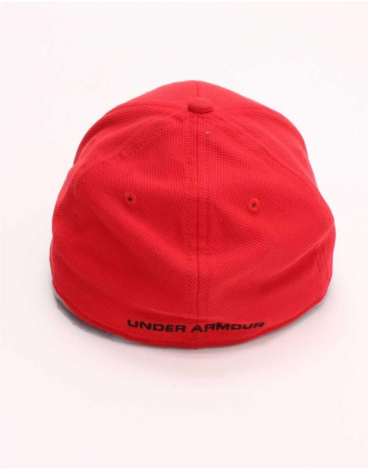 Boné de beisebol gráfico masculino Under Armour médio/grande vermelho