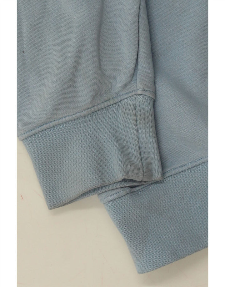 NIKE Mens Hoodie Jumper XL Azul Algodão