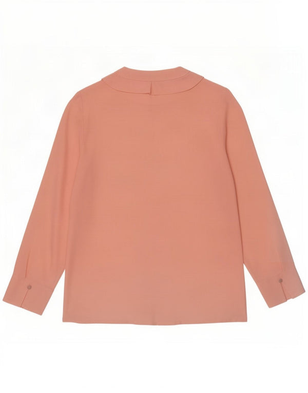 Blusa feminina Luisa Spagnoli com babados na frente IT 42 rosa médio