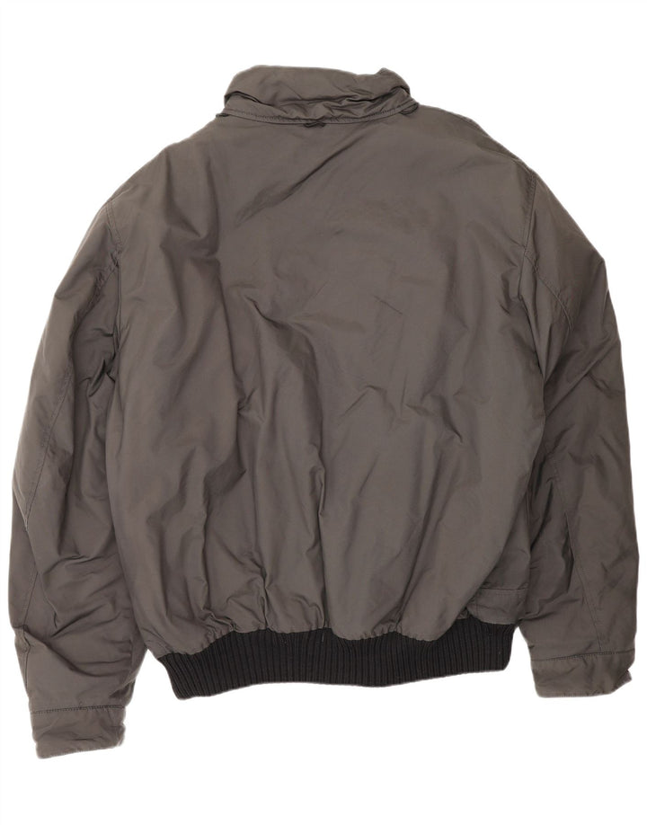 Jaqueta bomber masculina Refrigiwear UK 44 2XL cinza Colourblock Nylon