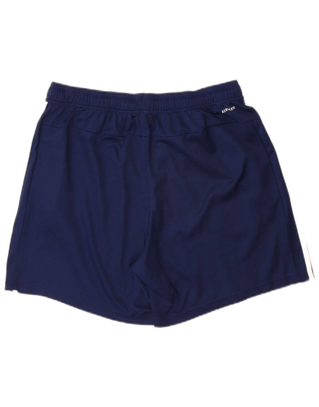 Shorts esportivos masculinos Adidas Aeroready Regular Fit grandes poliéster azul marinho