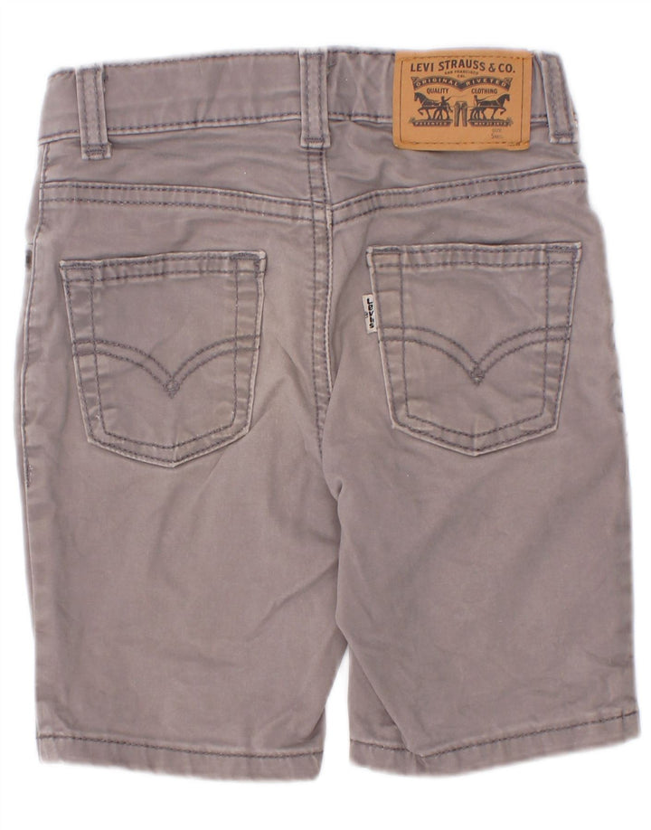 Shorts Levi's Boys 511 Slim Casual 6-7 Anos W20 Cinza Algodão