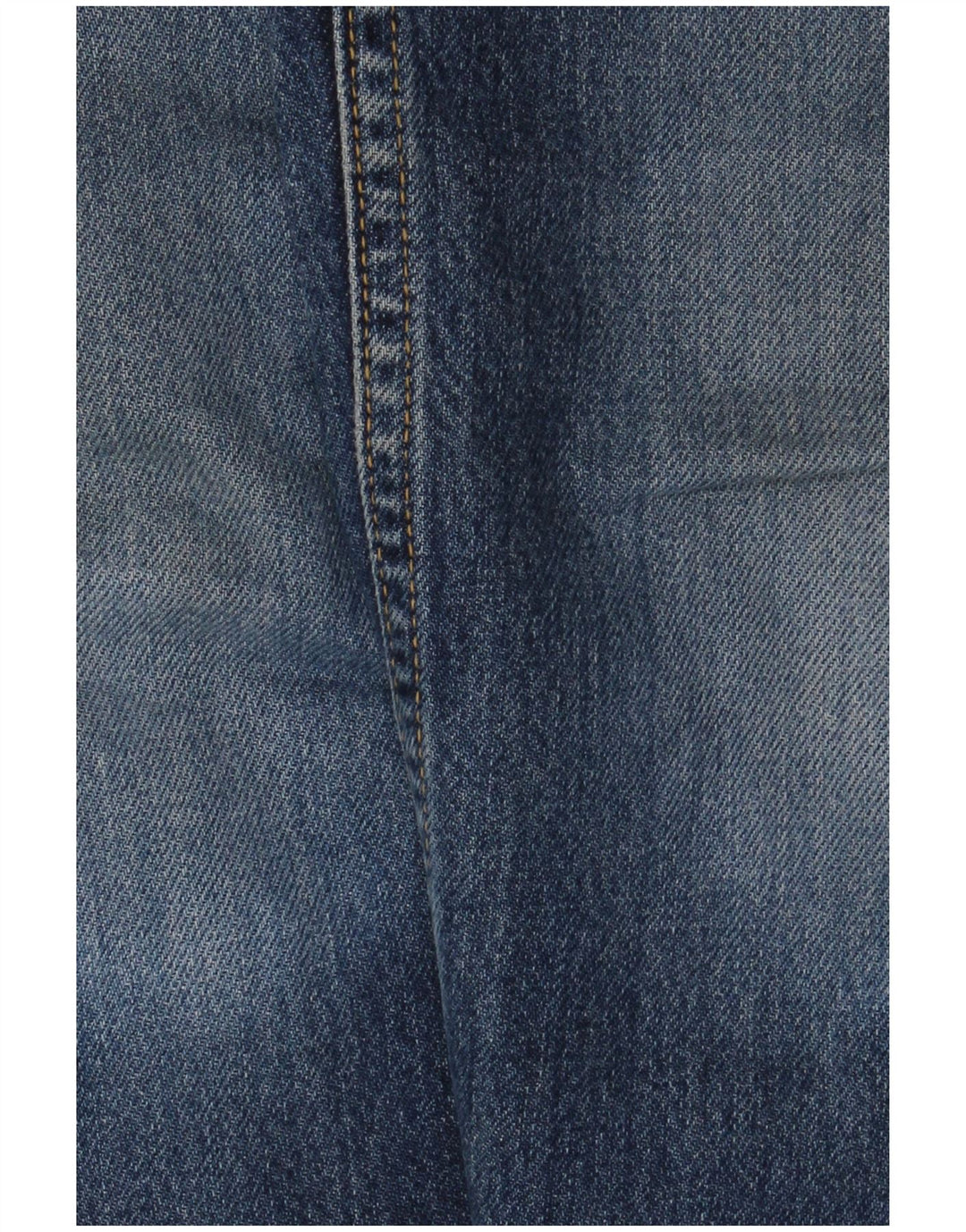 Calça jeans reta feminina Lee US 10 grande W24 L28 algodão azul