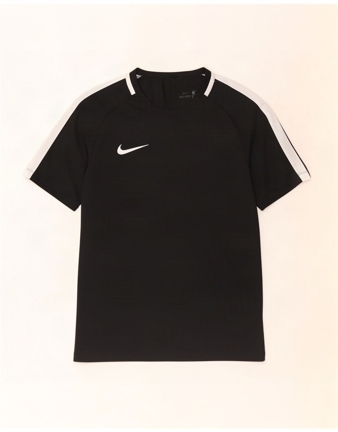 Camiseta Nike Masculina Dri Fit Top Pequeno Bloco Colorido Preto