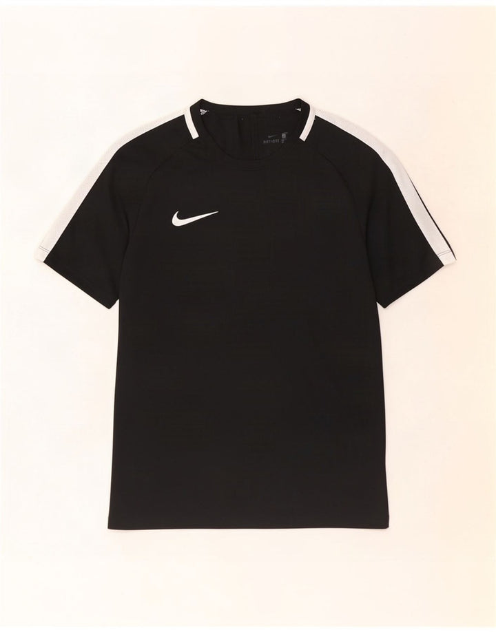 Camiseta Nike Masculina Dri Fit Top Pequeno Bloco Colorido Preto