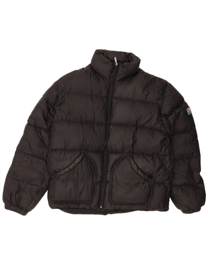 Jaqueta acolchoada com capuz masculina Diesel UK 42 XL preta