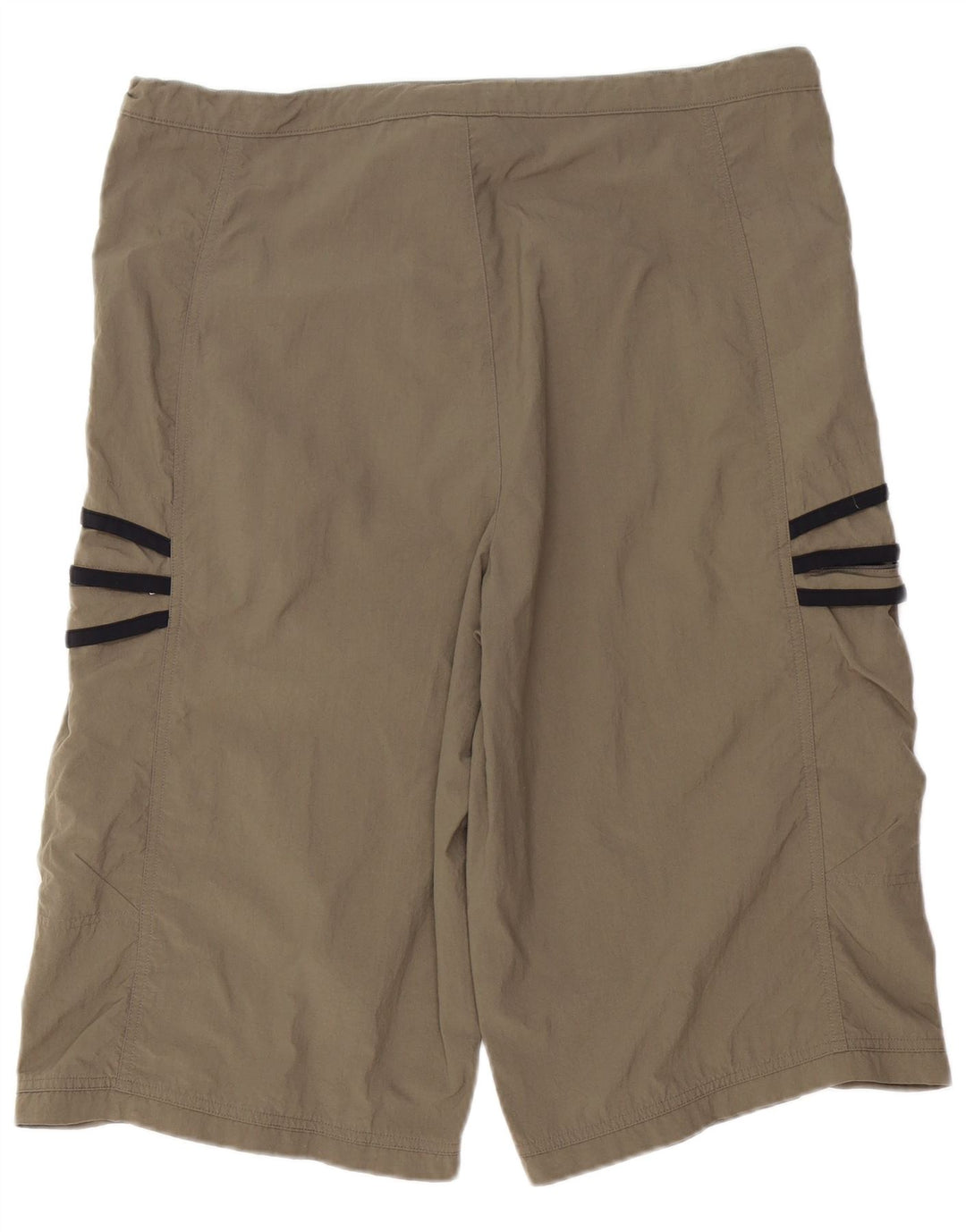 ADIDAS Mens Cargo Shorts W36 Grande Poliéster Cáqui