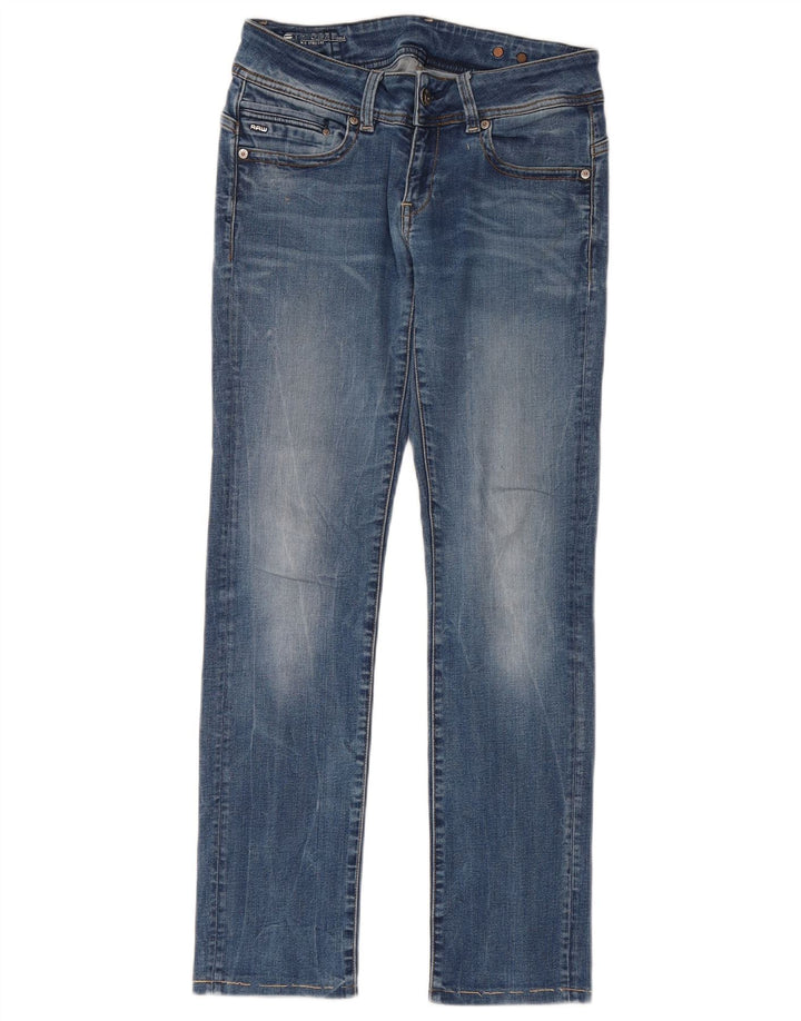 Jeans slim feminino G-STAR W29 L29 algodão azul