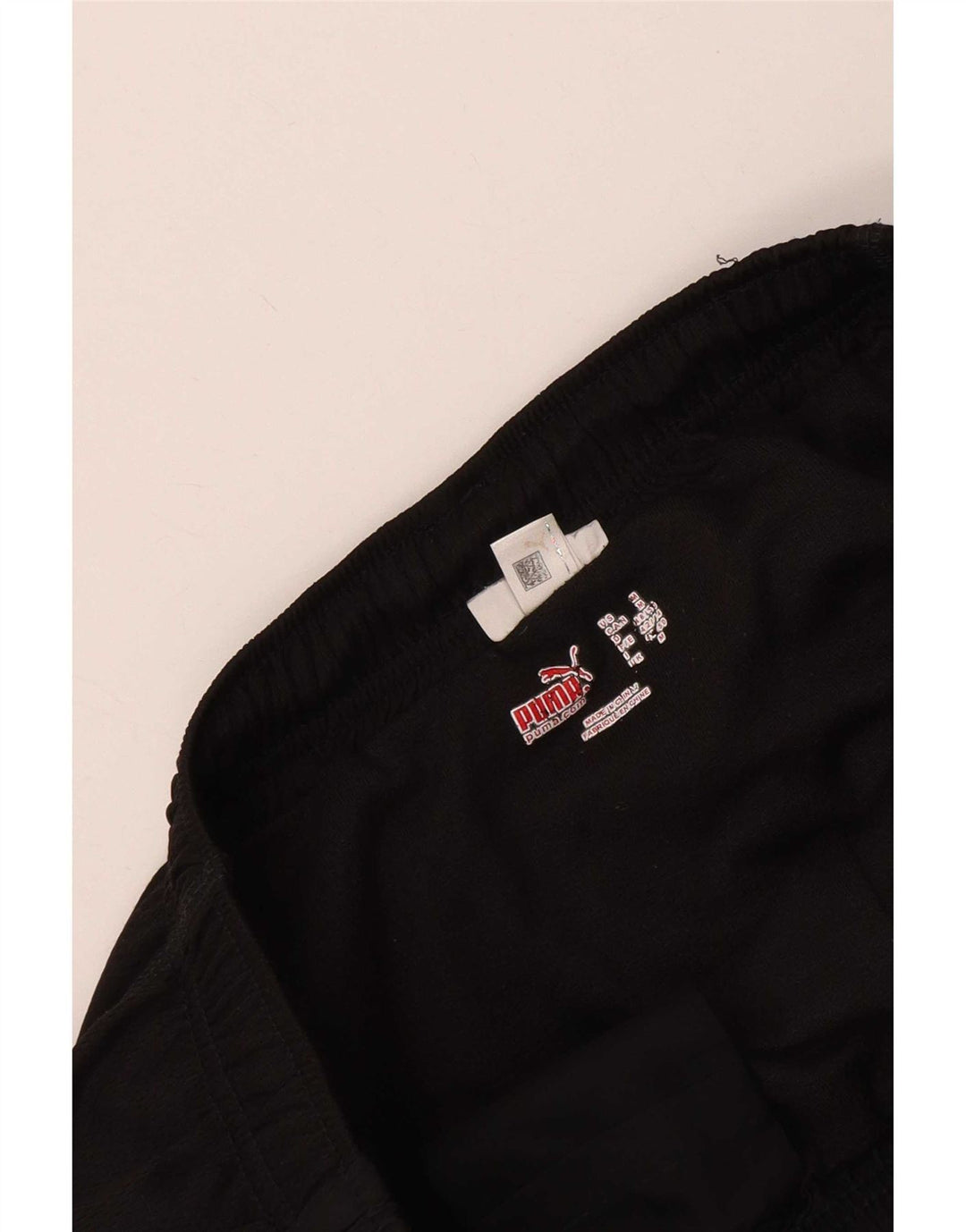 Shorts esportivos masculinos Puma médio preto