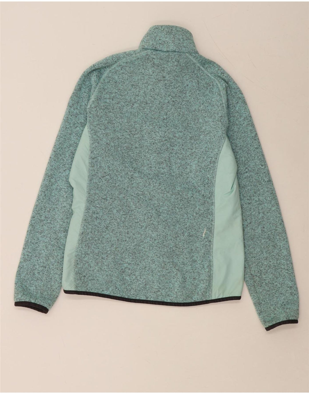 HELLY HANSEN Jaqueta feminina de treino UK 14 grande bloco colorido verde