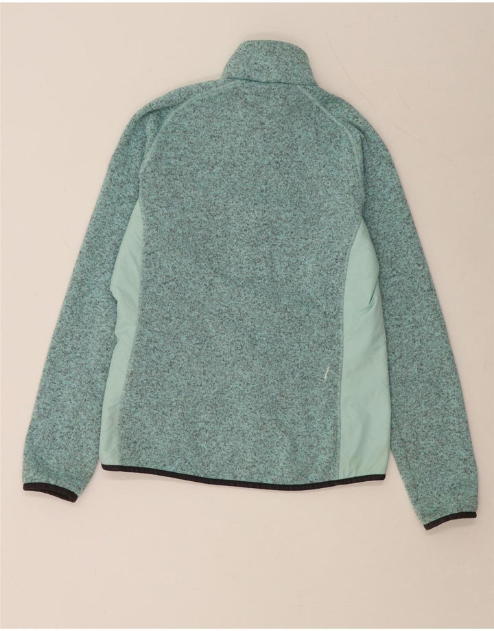 HELLY HANSEN Jaqueta feminina de treino UK 14 grande bloco colorido verde