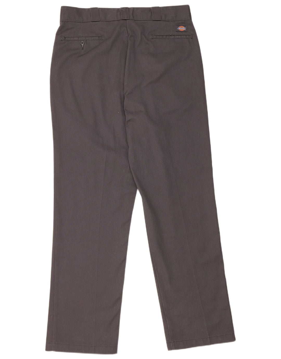 Calças Chino retas masculinas Dickies W34 L33 azul marinho