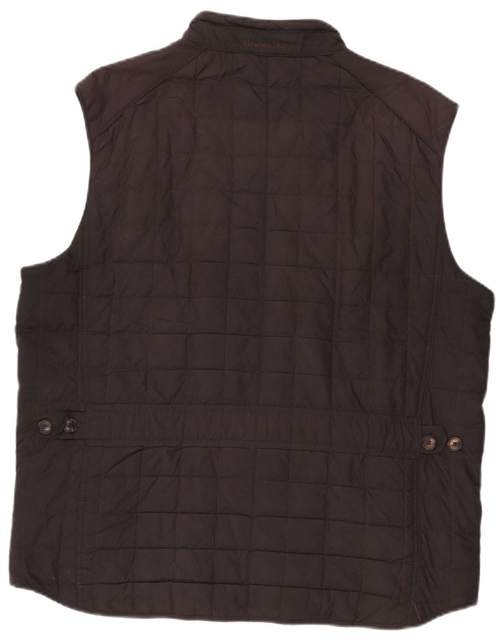 Colete acolchoado masculino Massimo Dutti UK 44 2XL preto