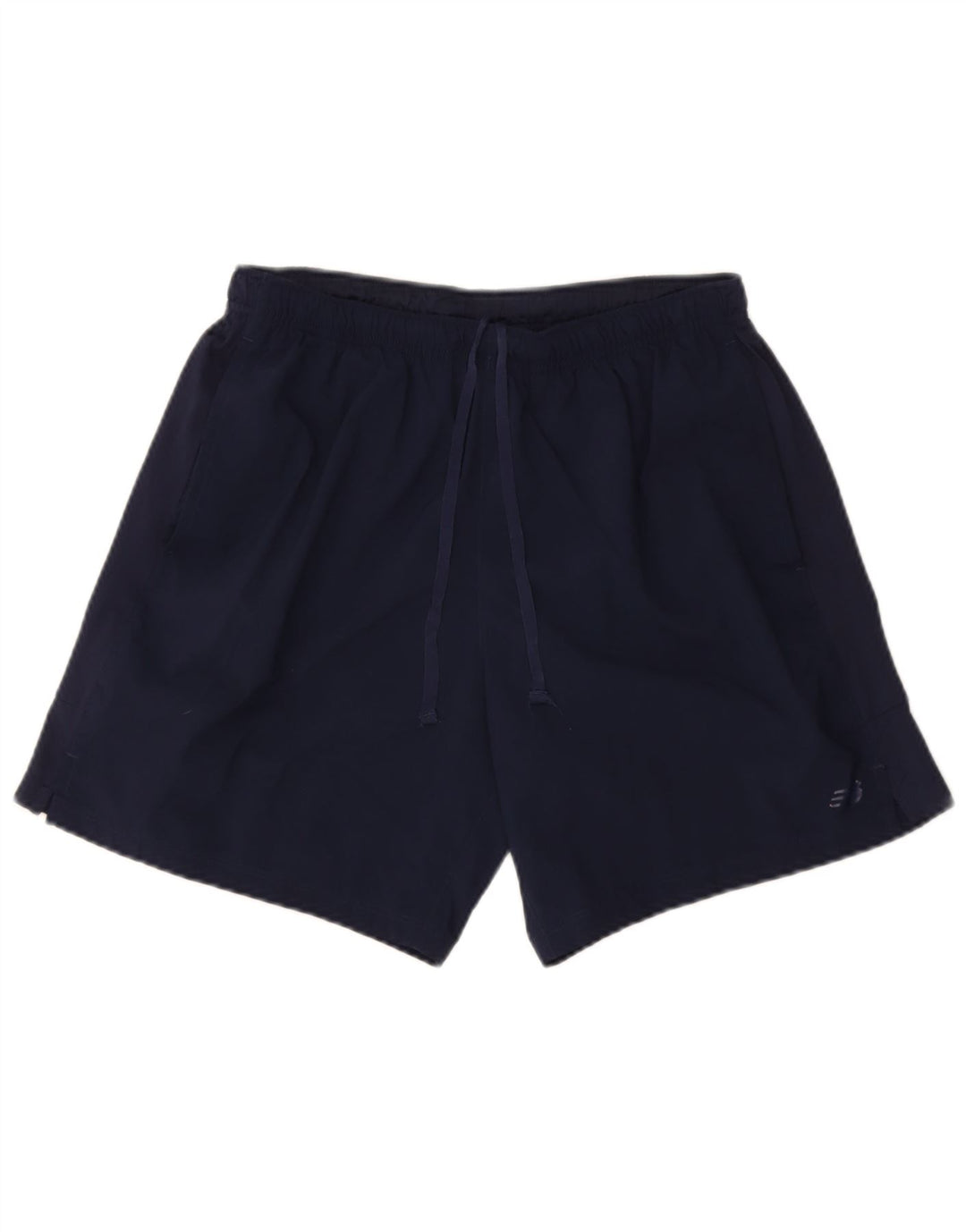 Shorts esportivos masculinos New Balance grandes poliéster azul marinho