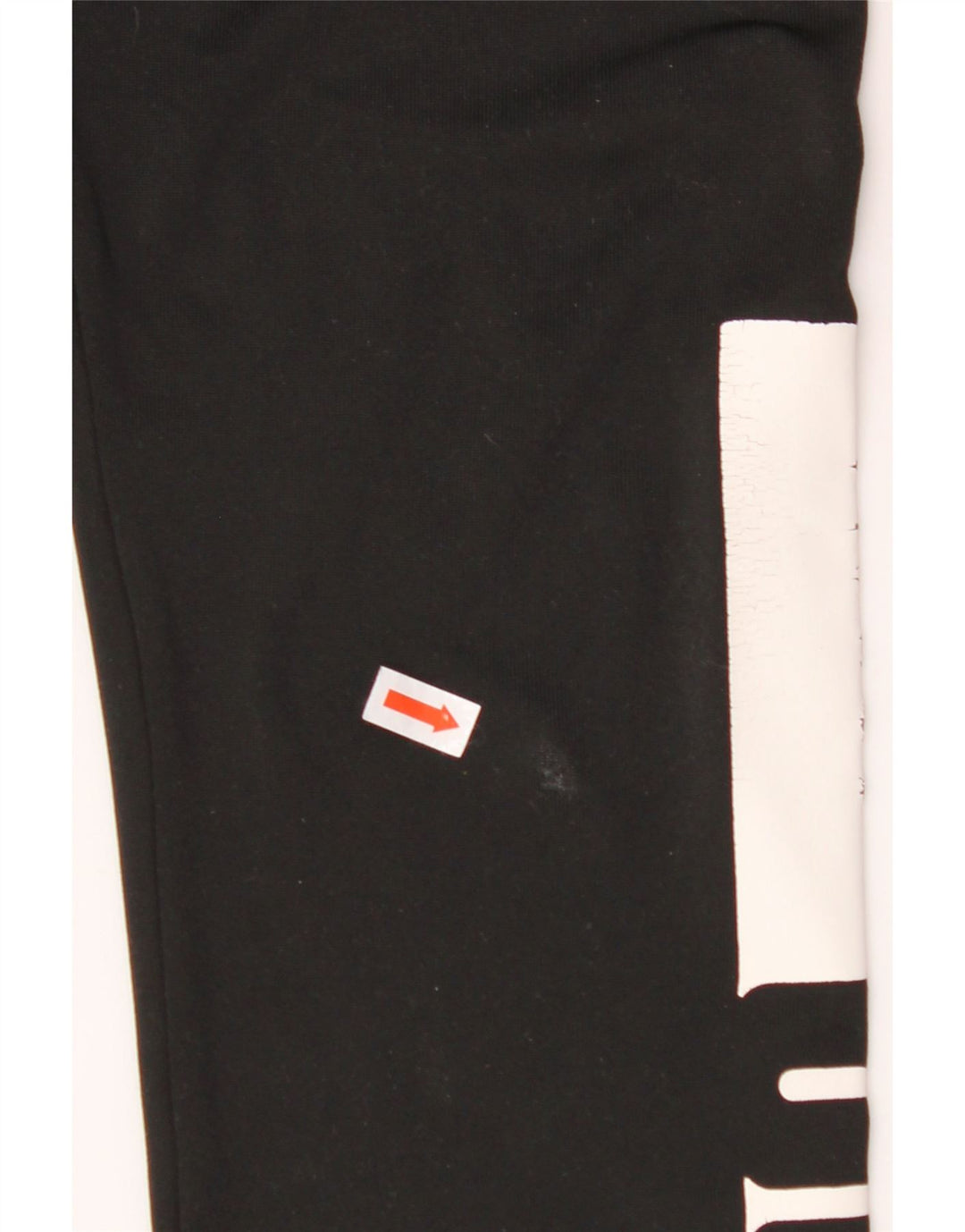 Leggings PUMA Feminino UK 8 Pequeno Preto Colorblock