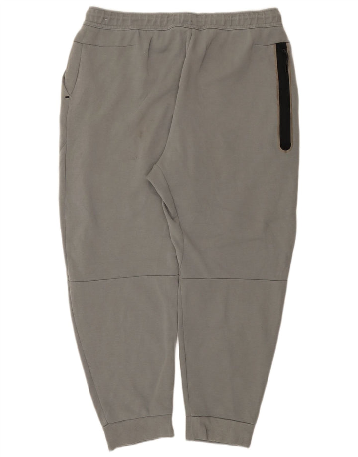 Calça de treino masculina Nike Joggers 2XL algodão cinza