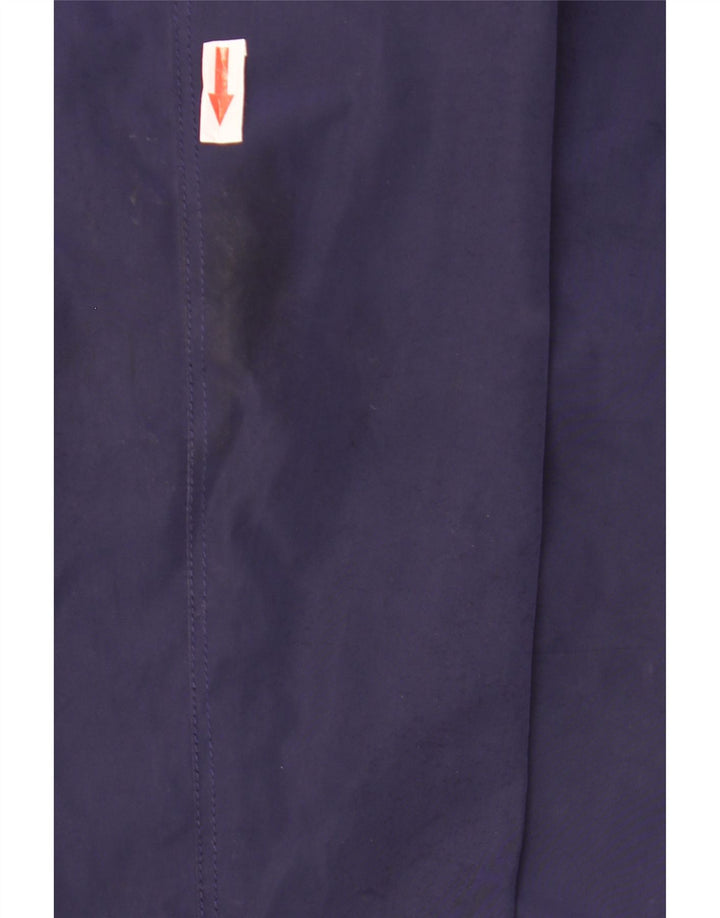Capa de chuva feminina com capuz Canadiens IT 50 XL azul marinho