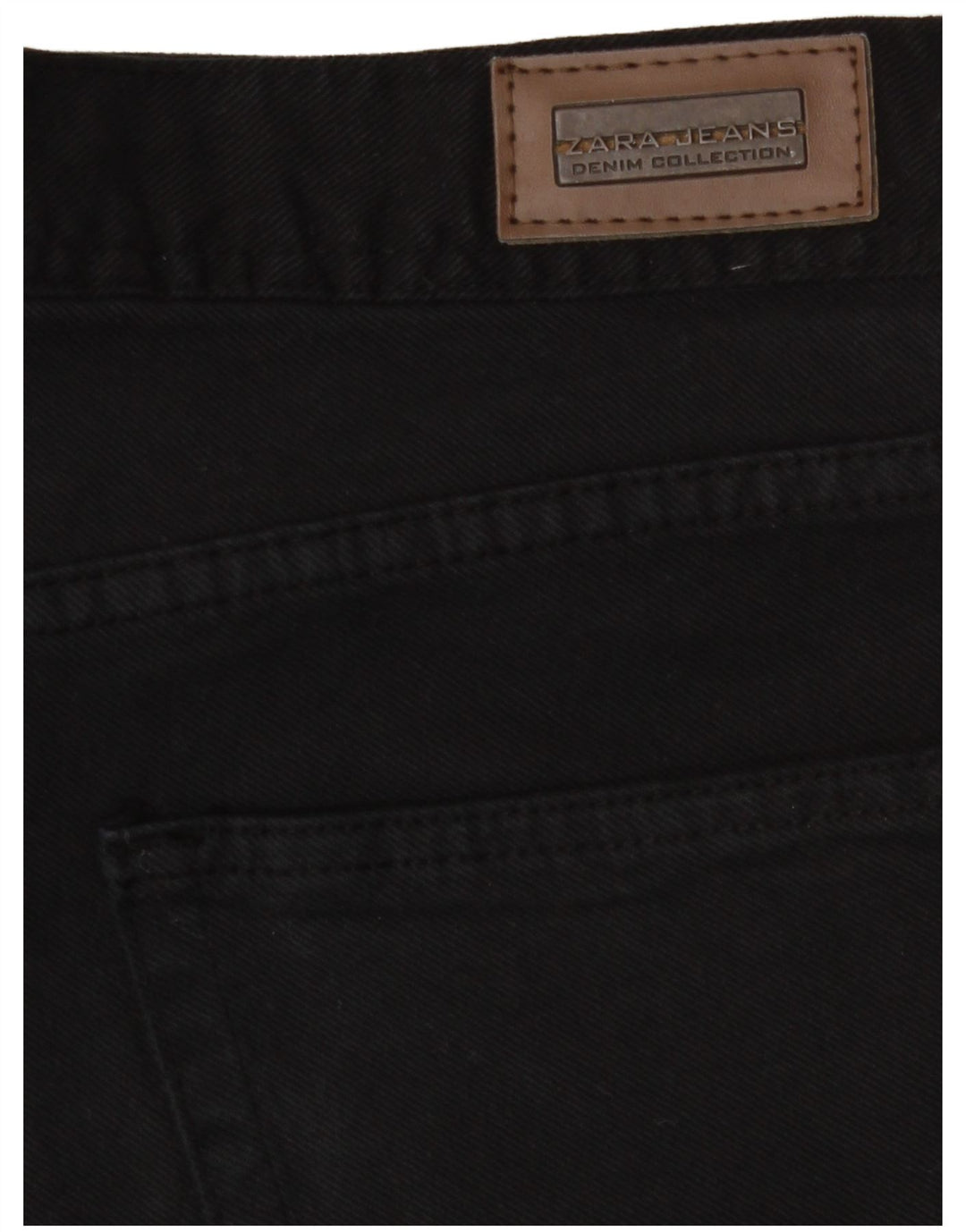 Zara Jeans Slim Masculino W34 L33 Algodão Preto