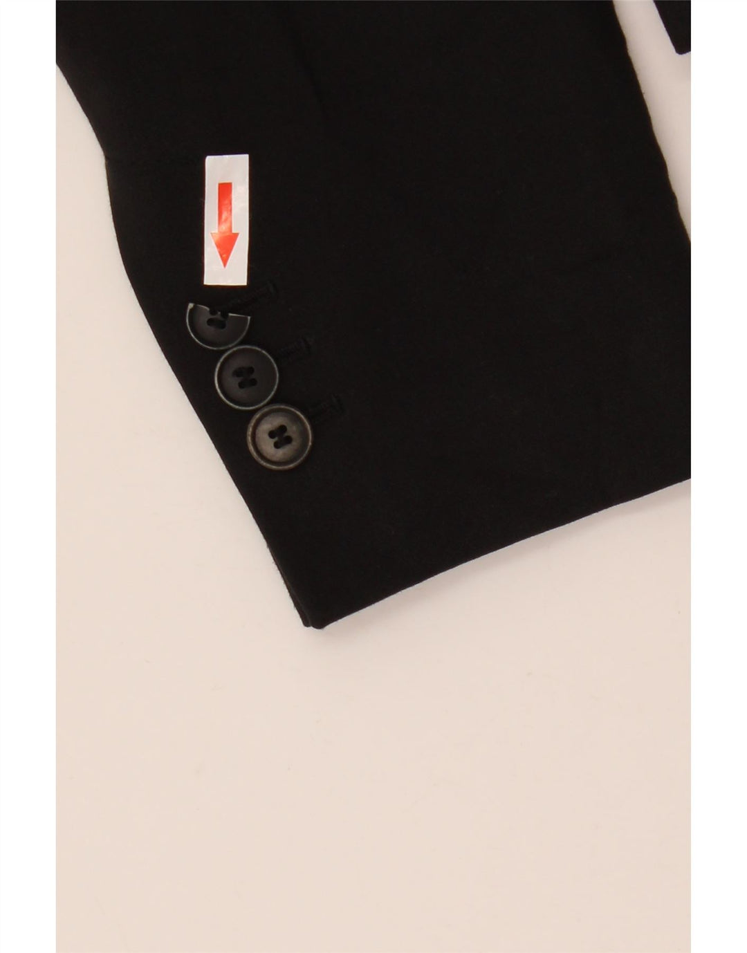 Jaqueta blazer feminina Zara com 1 botão Reino Unido 12 médio preto