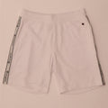 Shorts esportivos gráficos masculinos Champion médio algodão branco