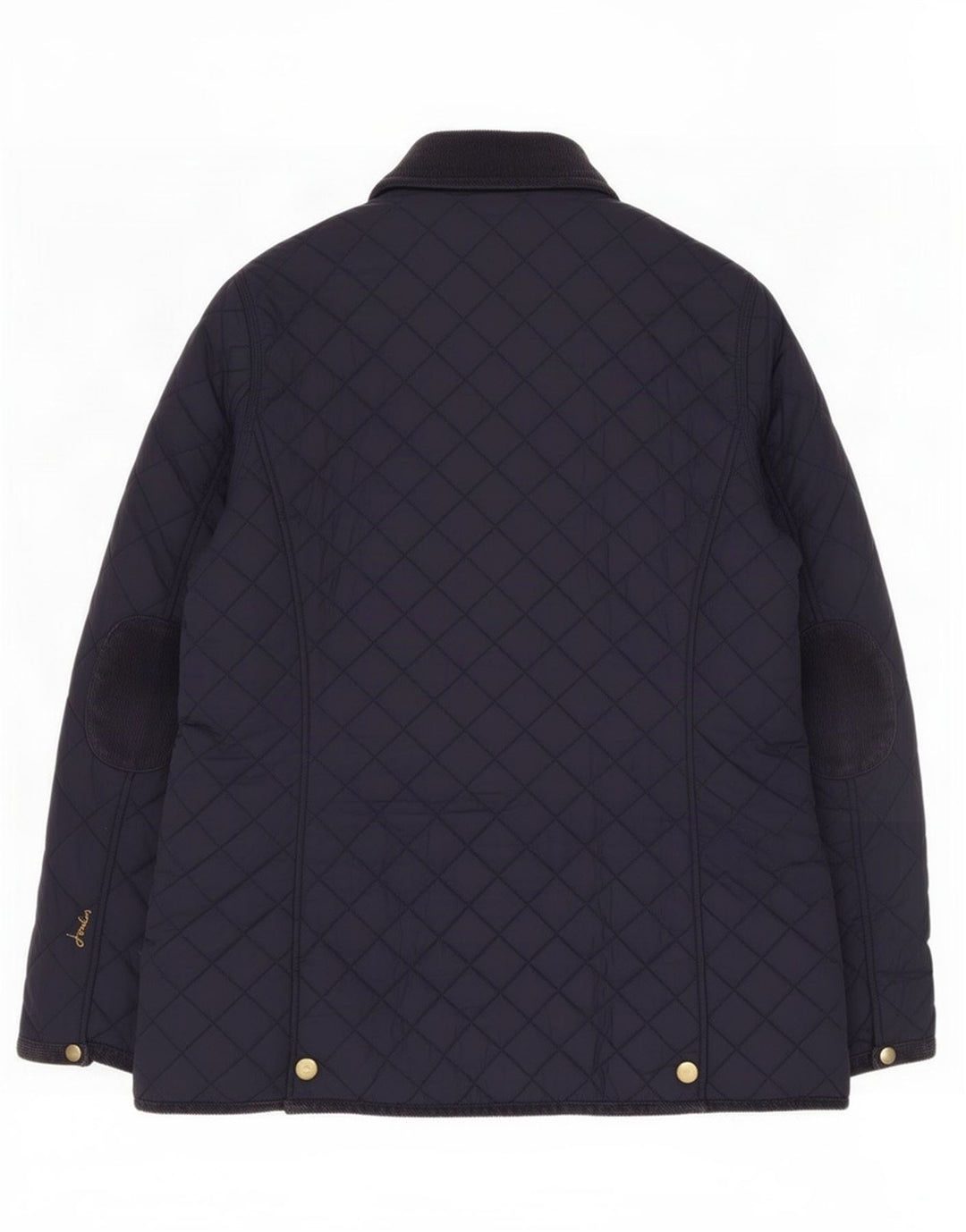 Jaqueta acolchoada feminina Joules UK 18 XL azul marinho poliamida