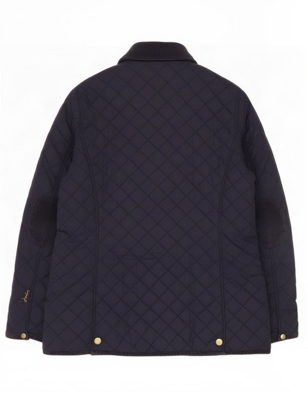 Jaqueta acolchoada feminina Joules UK 18 XL azul marinho poliamida