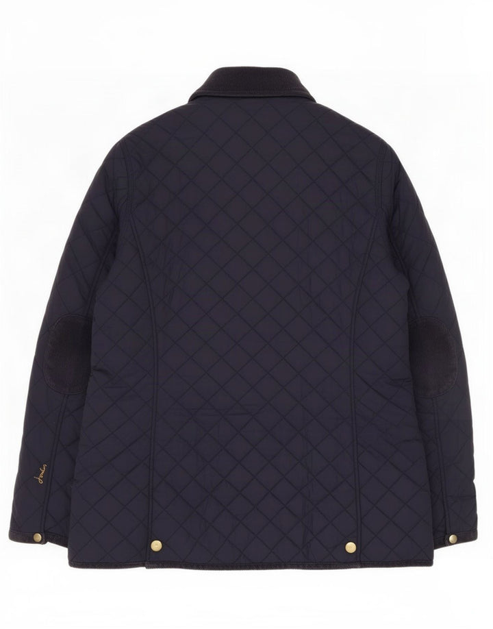 Jaqueta acolchoada feminina Joules UK 18 XL azul marinho poliamida