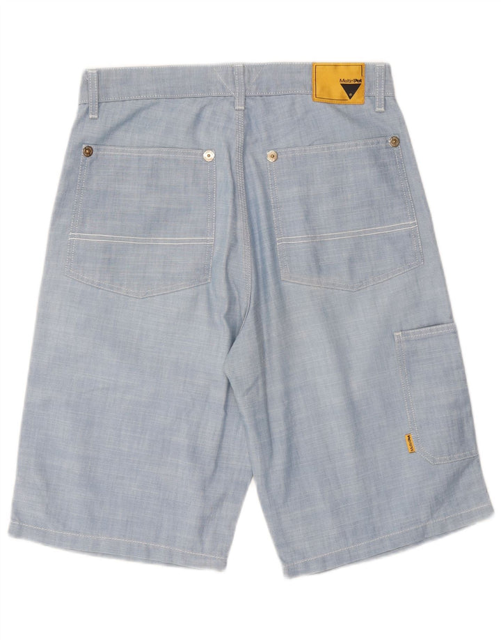 Shorts cargo masculino Meltin' Pot W30 azul médio