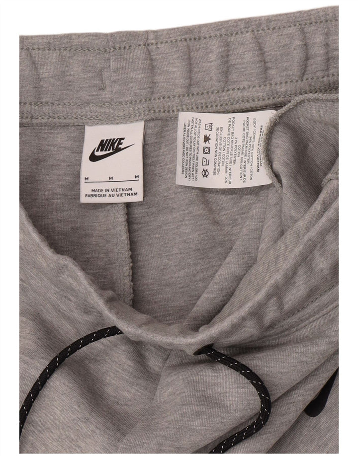 Calça de treino masculina Nike joggers cinza médio algodão