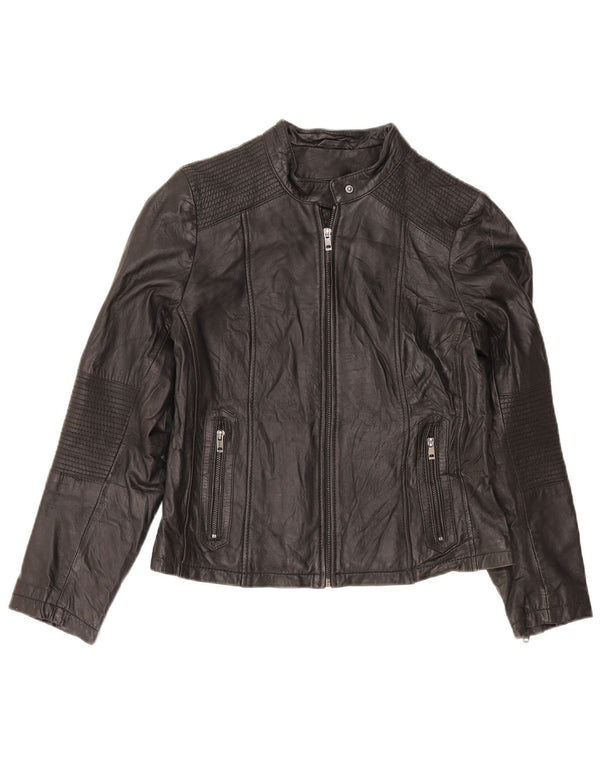 Jaqueta de couro feminina Conbipel IT 48 XL preta
