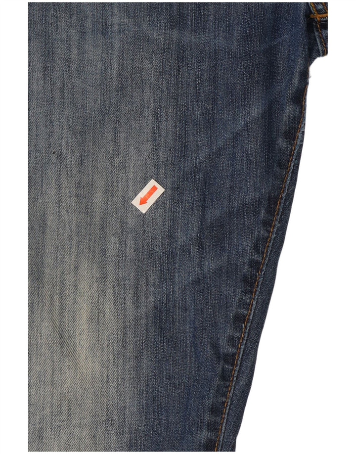Levi's Masculino 527 Bootcut Jeans W34 L34 Azul Algodão