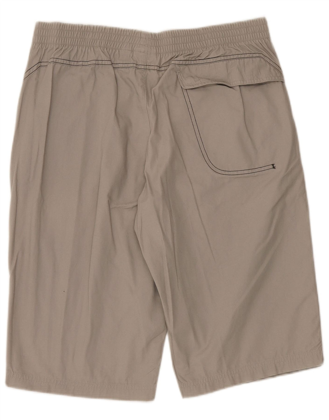 Shorts esportivos masculinos Adidas algodão cinza médio
