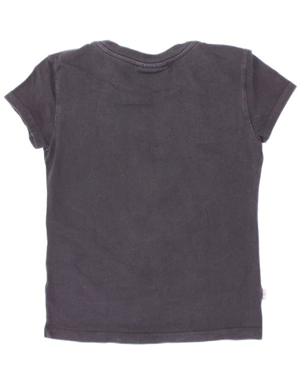 Camiseta gráfica feminina Blauer 9-10 anos preta