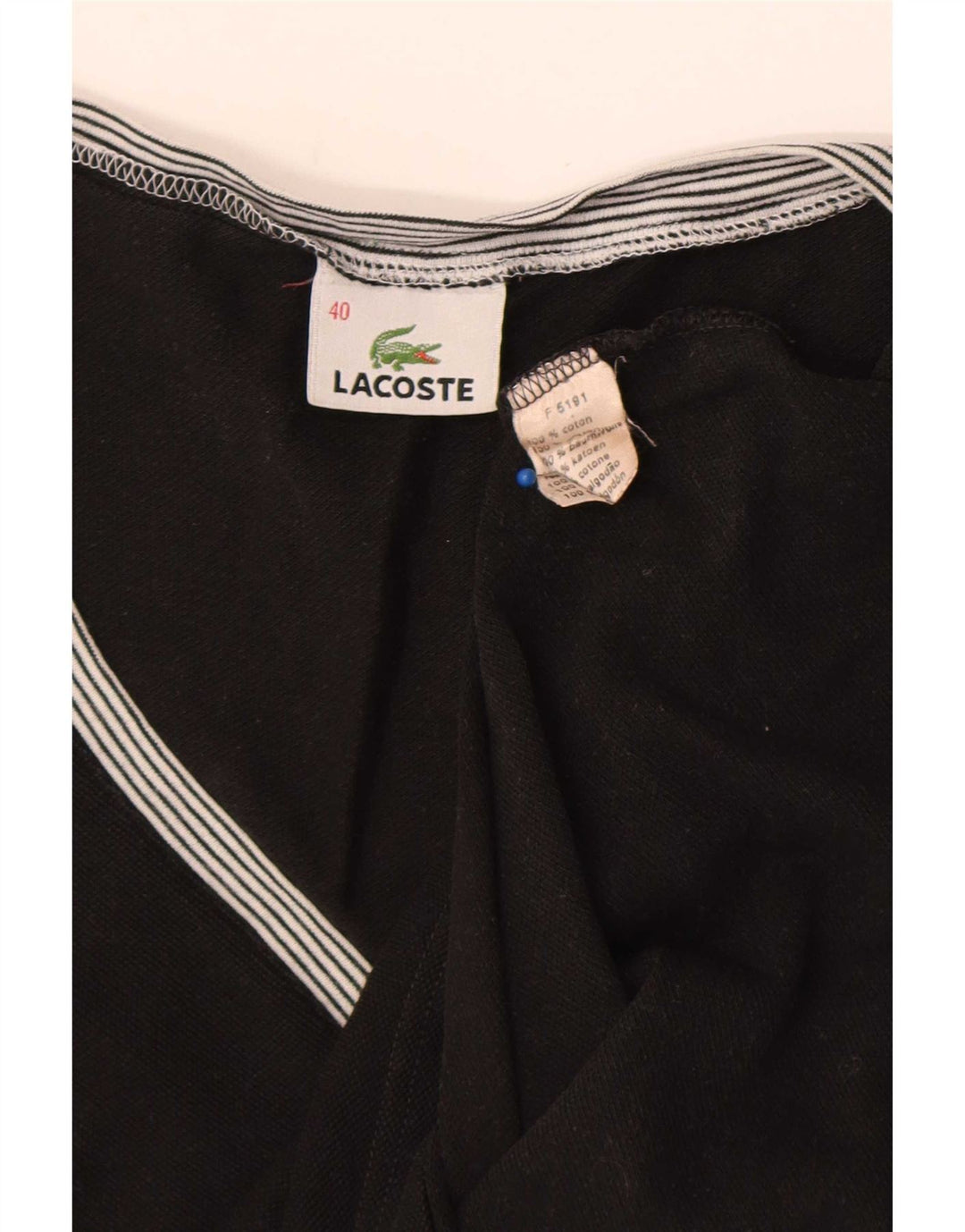 Colete feminino Lacoste tamanho superior 40 médio preto