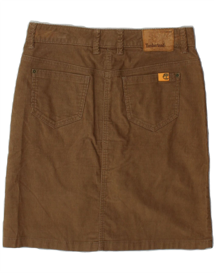 TIMBERLAND Womens Corduroy Skirt W25 XS  Brown Cotton Vintage Timberland and Second-Hand Timberland from Messina Hembry 