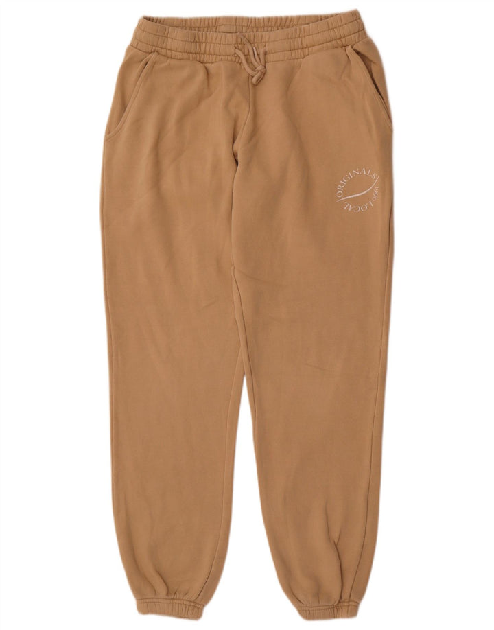 Calça de treino masculina Jack & Jones, joggers, algodão bege médio