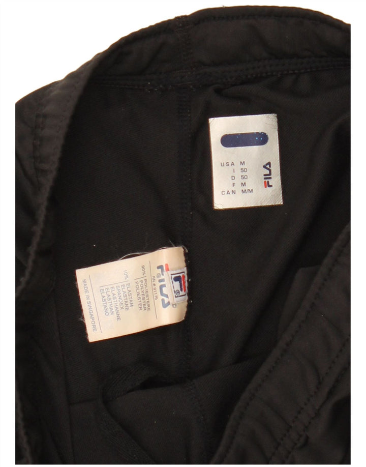 Fila Mens Sport Shorts IT 50 Médio Poliéster Preto