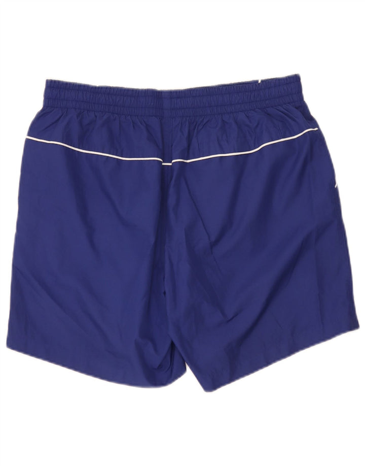 Shorts esportivos gráficos masculinos Nike grande azul poliéster