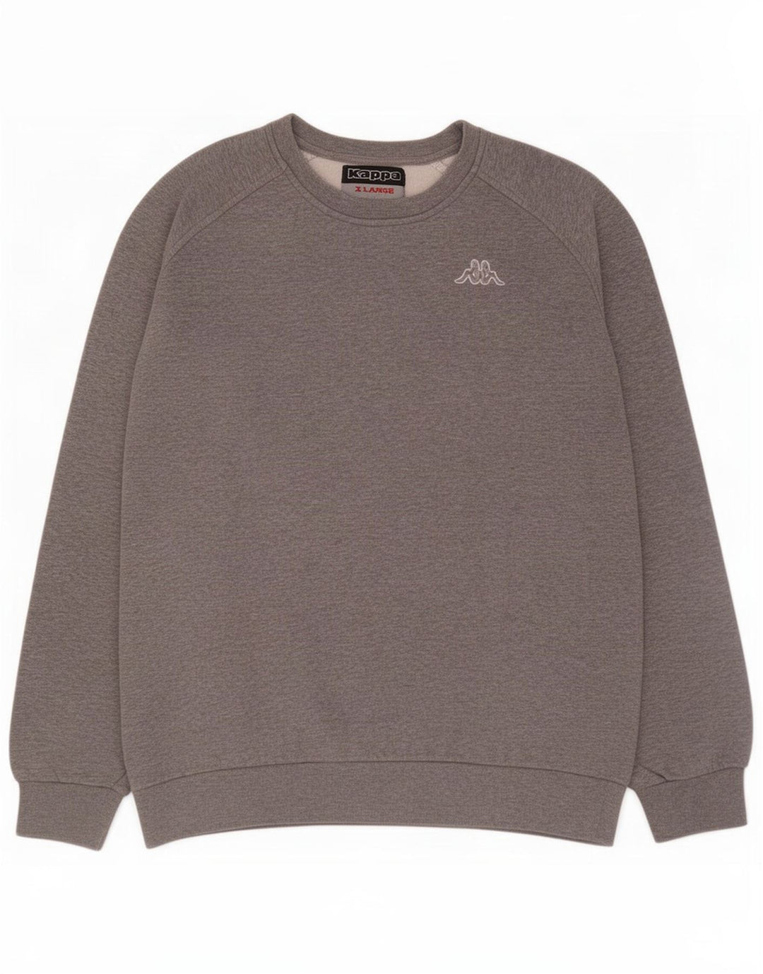 Moletom masculino Kappa Jumper XL cinza algodão