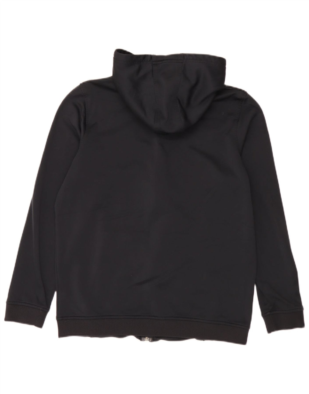 Suéter masculino Under Armour com capuz e zíper grande preto
