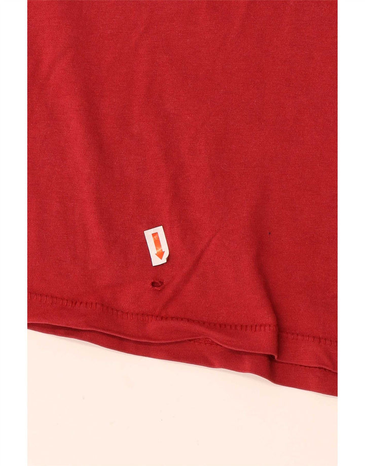 Camiseta masculina Levi's pequena vermelha