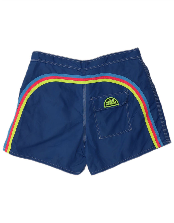 Shorts de natação masculino Sundek médio azul nylon
