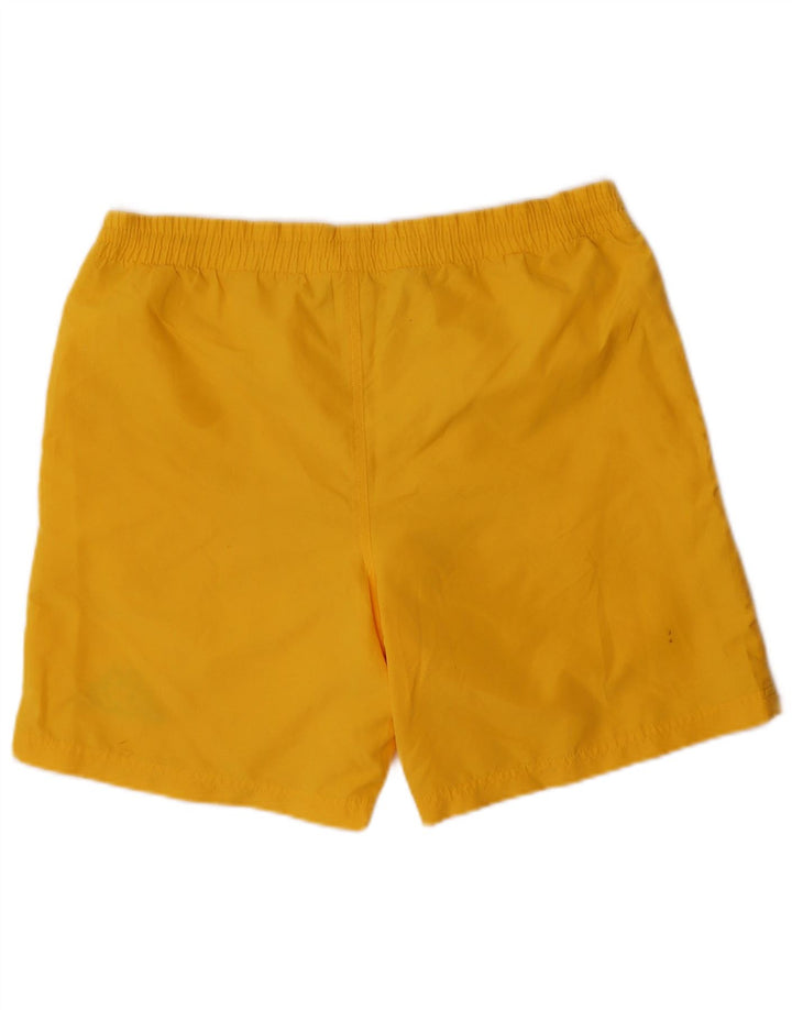 Shorts de natação masculino Kappa poliéster amarelo médio