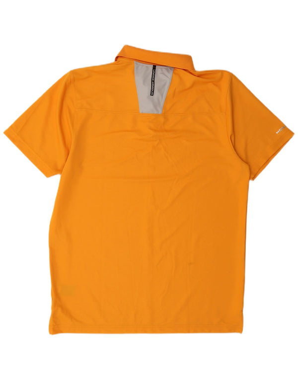 Camisa polo masculina Under Armour grande laranja poliéster